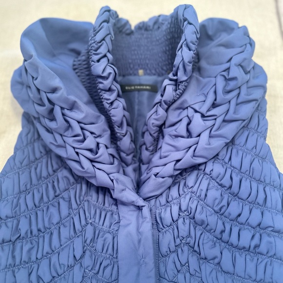 💙Elie Tahari Blue Puffer Vest Medium💙 - Picture 2 of 10